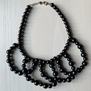 Trina Turk - Elegant Black Beaded Necklace